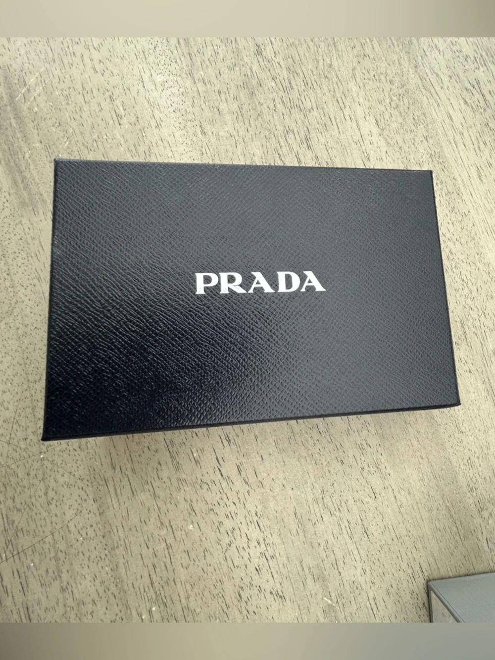 Authentic Prada Vitello Move Box‎ & Authenticity Card Set - Model 1ML009